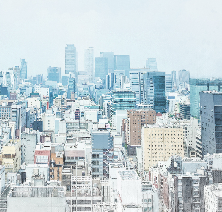 「都市」と「建築」と「環境」の調和を大切に